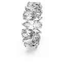 Anillo Swarovski Victoria Baño Plata y Cristales Lágrima 5572825