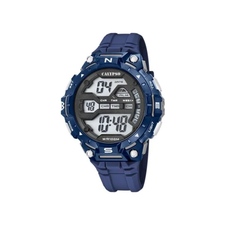 Reloj Calypso Digital Azul Hombre K5815/1