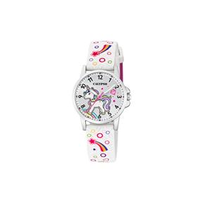 Reloj Calypso Unicornio Blanco Niña Analógico K5776/4