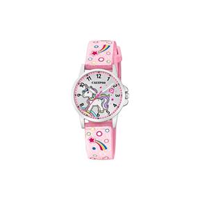 Reloj Calypso Unicornio Rosa Niña Analógico K5776/5