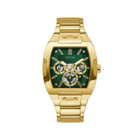 Reloj Guess Phoenix Dorado y Verde Multifunción Hombre GW0456G3