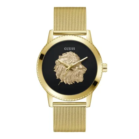 Reloj Guess Monarch Plateado y Negro Analógico Hombre GW0702G1