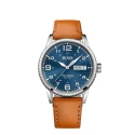 Reloj Boss Pilot Hombre Analógico Marrón y Plateado 1513331