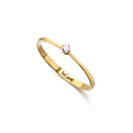Anillo Mujer LeCarré oro amarillo con diamante GA008OA