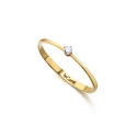 Anillo Mujer LeCarré oro amarillo con diamante GA008OA
