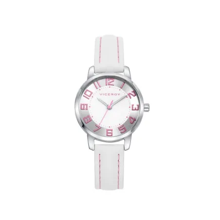 Reloj Viceroy Sweet Niña Blanco, Plateado y Rosa Analógico 401216-05