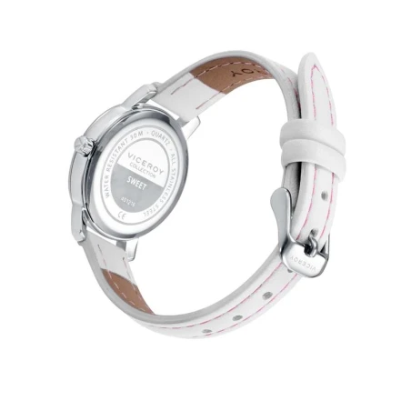 Reloj Viceroy Sweet Niña Blanco, Plateado y Rosa Analógico 401216-05
