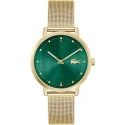 Reloj Lacoste Crocorigin Dorado y Verde Analógico Mujer 2001356