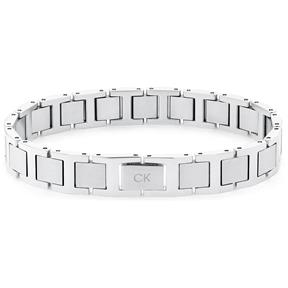 Pulsera Calvin Klein Enhance Acero Inoxidable Plateado Hombre 35100008