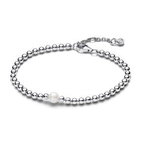 Pulsera Pandora Bolitas Plata y Perla Cultivada Agua Dulce 593173C01