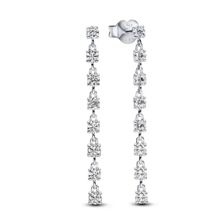 Pendientes Pandora Colgantes Ocho Gemas Brillantes 293159C01