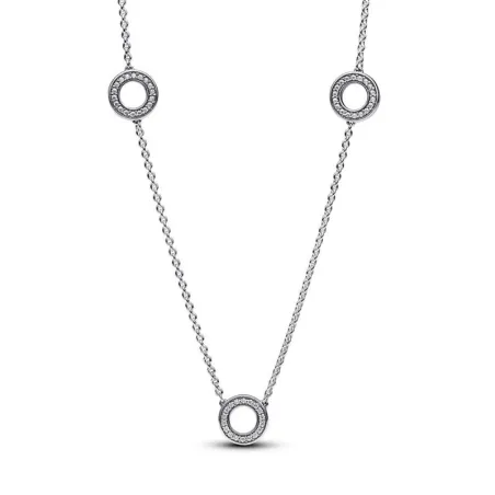 Collar Pandora Cadena Círculos y Circonitas 393162C01-50