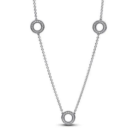 Collar Pandora Cadena Círculos y Circonitas 393162C01-50