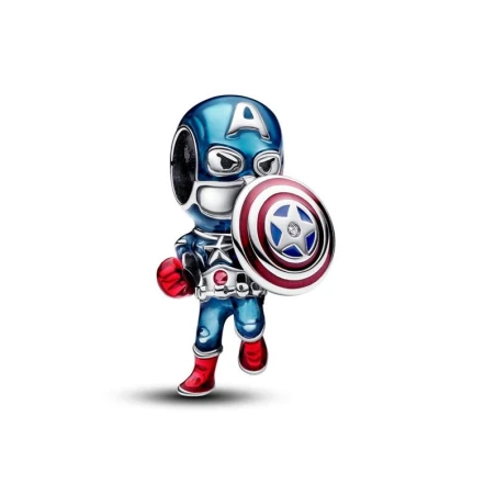 Charm Pnadora Capitán América Los Vengadores de Marvel 793129C01