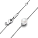 Gargantilla Pandora Plata y Perla Cultivada Agua Dulce 393167C01-45