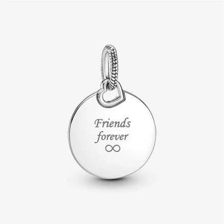 Colgante Pandora Chapa Redonda Grabable 398610C00