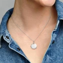 Colgante Pandora Chapa Redonda Grabable 398610C00