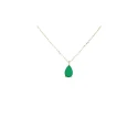 Gargantilla Mujer Oro 18kt y Esmeralda  0558274CE