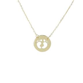 Gargantilla Huellas Oro Amarillo 1420091CO