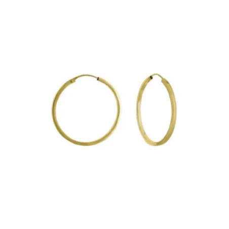 Pendientes Aro Tubo Oro Amarillo 6419481P18