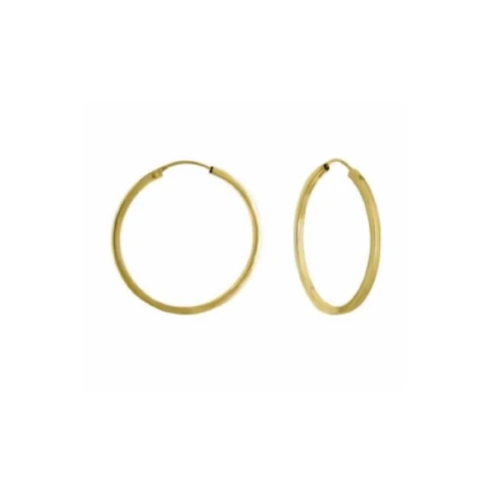 Pendientes Aro Tubo Oro Amarillo 6419481P18