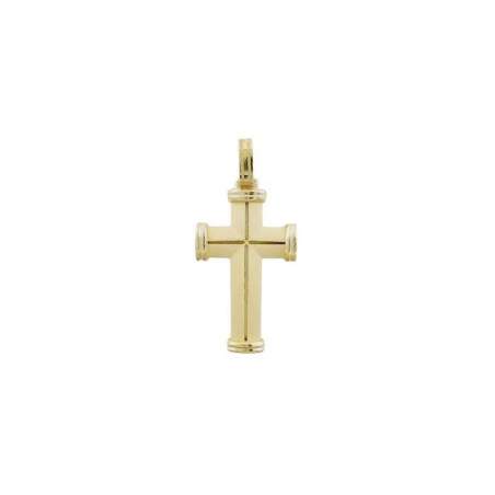 Colgante Cruz Oro Amarillo Mate y Brillo 11620371CR