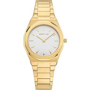Reloj Bering Classic Dorado Analógico Mujer 19632-730