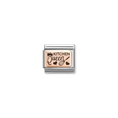 Composable Classic PLACAS (IC) en acero y oro 375 Kitchen Queen