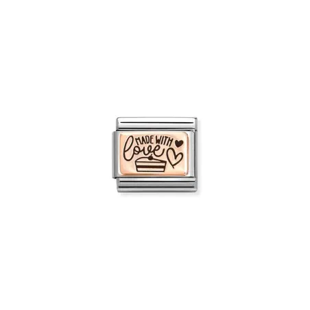 Composable Classic PLACAS (IC) en acero y oro 375 Made with love