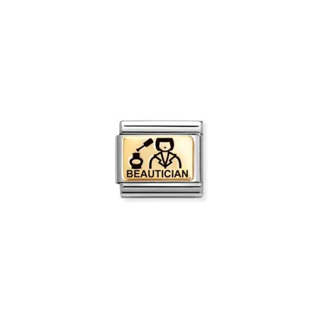 Composable Classic PLACAS (IC) en acero y oro 750 Esteticien