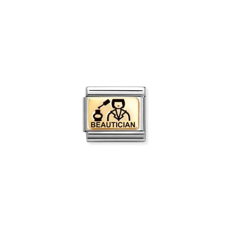 Composable Classic PLACAS (IC) en acero y oro 750 Esteticien