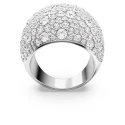Anillo Swarovski Luna Baño Rodio y Cristales Blancos 5677135