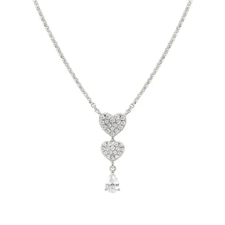 Gargantilla Nomination Lucentissima Corazones Plata y Circonitas Blancas 240711/001