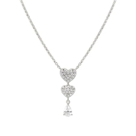 Gargantilla Nomination Lucentissima Corazones Plata y Circonitas Blancas 240711/001