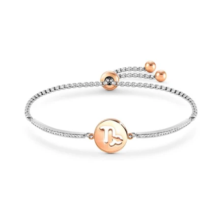 Pulsera Nomination Milleluci Zodiaco Acero Inoxidable y Baño Rosa Capricornio 028014/010