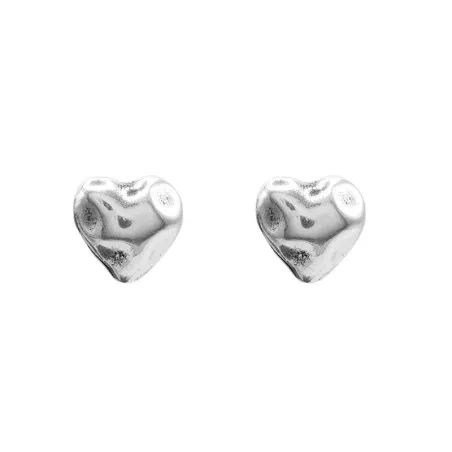 Pendientes Ciclón Latidos Baño Plata 241604