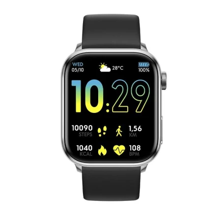 SmartWatch Ice Watch Smart Two  Negro y Plateado Unisex 022536