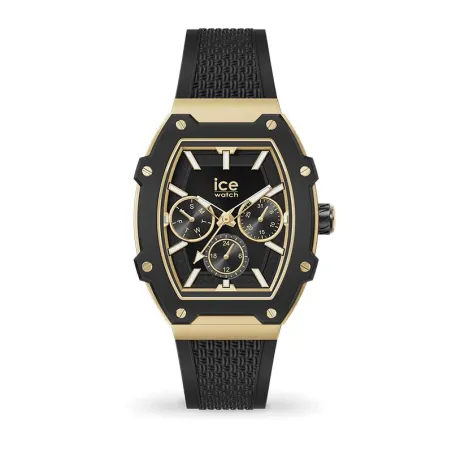Reloj Ice Watch Ice Boliday Negro y Dorado Analógico Mujer 022865