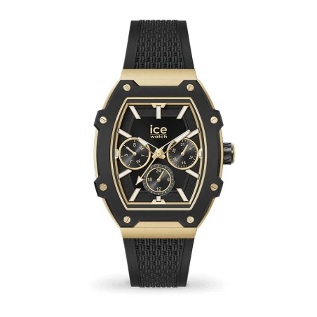 Reloj Ice Watch Ice Boliday Negro y Dorado Analógico Mujer 022865