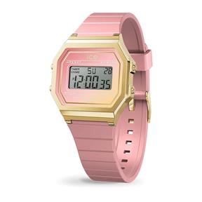 Reloj Ice Watch Retro Coral y Dorado Digital Mujer 022715