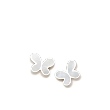Pendientes Agatha Ruiz de la Prada Mariposa Plata y Madreperla 038ROS