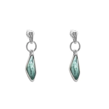 Pendientes Ciclón Braies Baño Plata y Cristales Celeste 241606-36