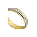 Alianza de boda bicolor Argyor 5240108