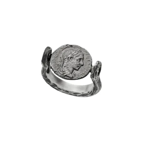 Sortija Marina García Plata Moneda Mito 9965SOTTT18