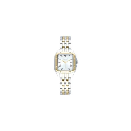 Reloj Radiant Bahamas Mujer Plateado y Dorado Analógico RA618203
