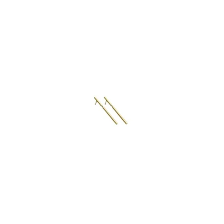 Pendientes Le Carré Doble Barra Oro Amarillo Mujer GB176OA.00