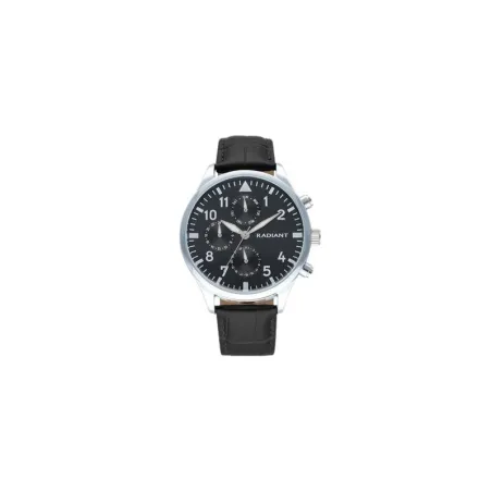 Reloj Radiant Caiman Negro y Plateado Hombre Analógico RA612706