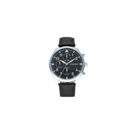 Reloj Radiant Caiman Negro y Plateado Hombre Analógico RA612706