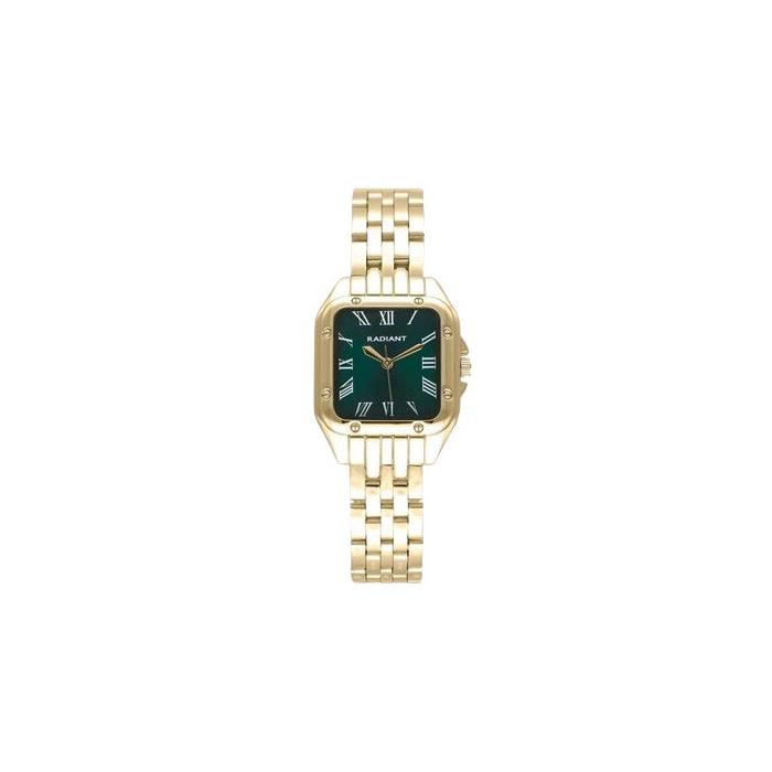 Reloj Radiant Bahamas Dorado y Negro Analógico Mujer RA618203