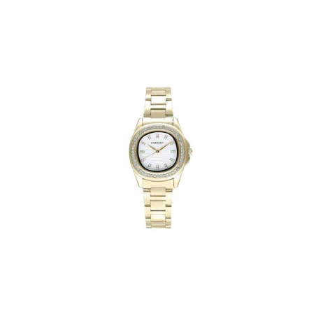 Reloj Radiant Scape Dorado y Cristales Analógico Mujer RA637204
